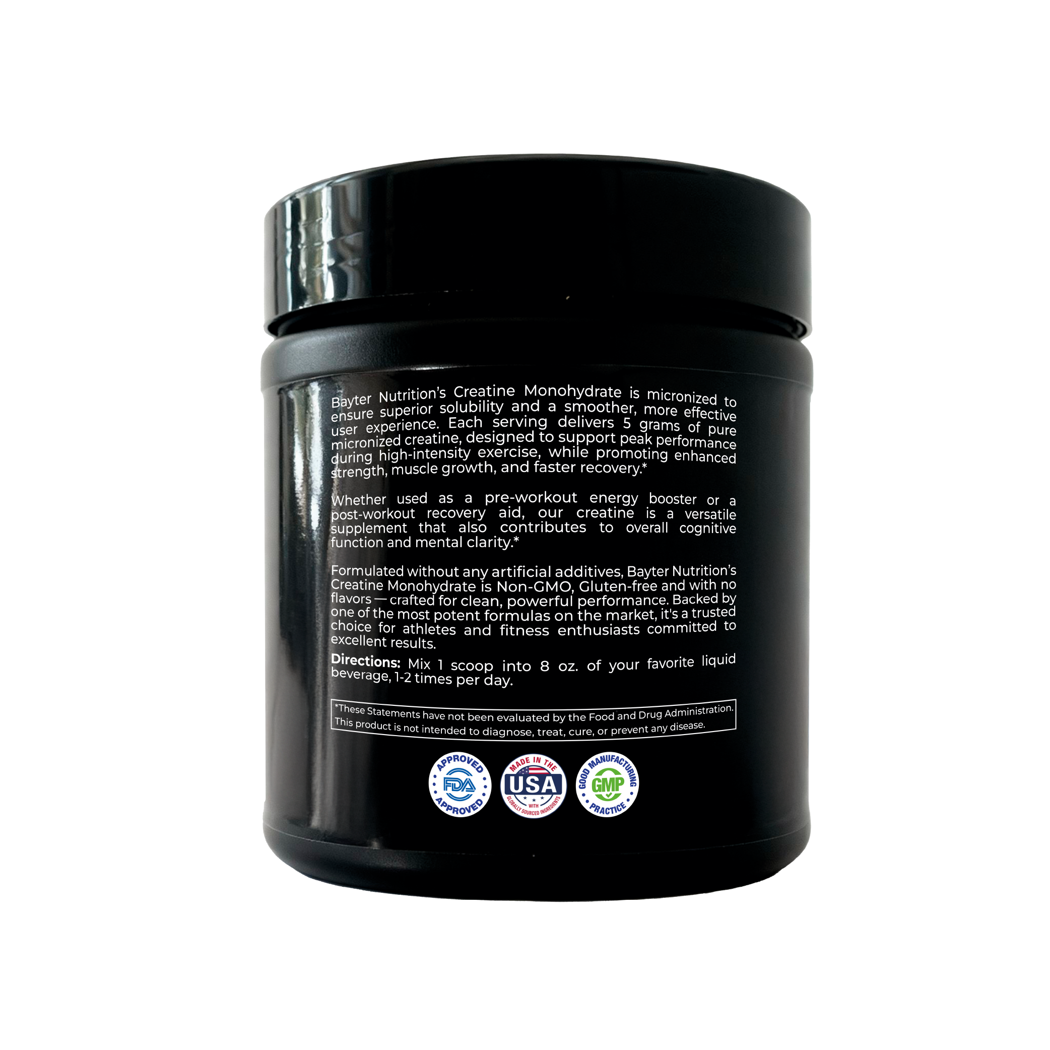 Micronized Monohydrate Creatine 10.58 oz (300g)